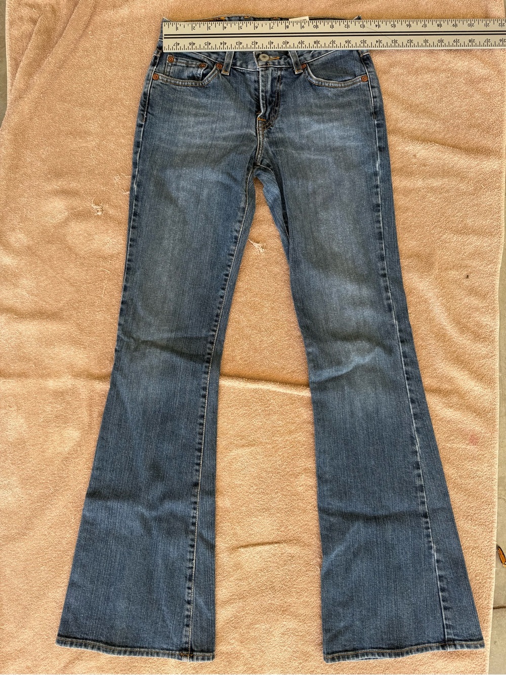 Classic Blue Flared Women’s Jeans